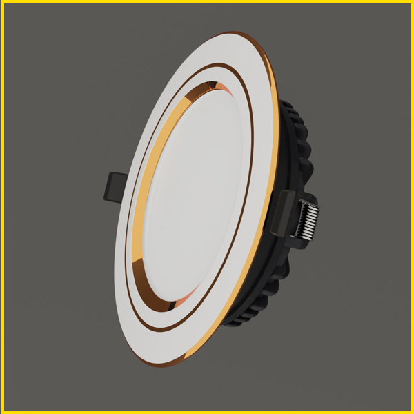 den-led-am-tran-lux-v6-series-gold-model-dll-v6-cg140-12t Đèn Led Âm Trần LUX V6 SERIES - GOLD Model DLL-V6-CG140-12T